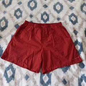 Columbia PFG omni-shade salmon swim trunks shorts
